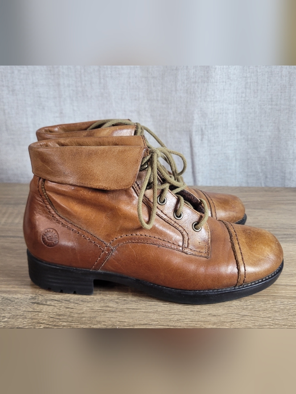 Earth Spirit Brown Leather Boots